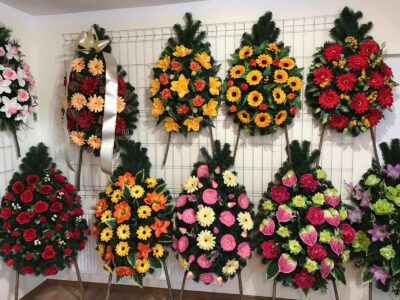 Zdjęcie wieńców pogrzebowych 4